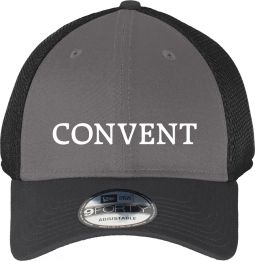 CONVENT - New Era - Snapback Mesh Cap, Charcoal/Black